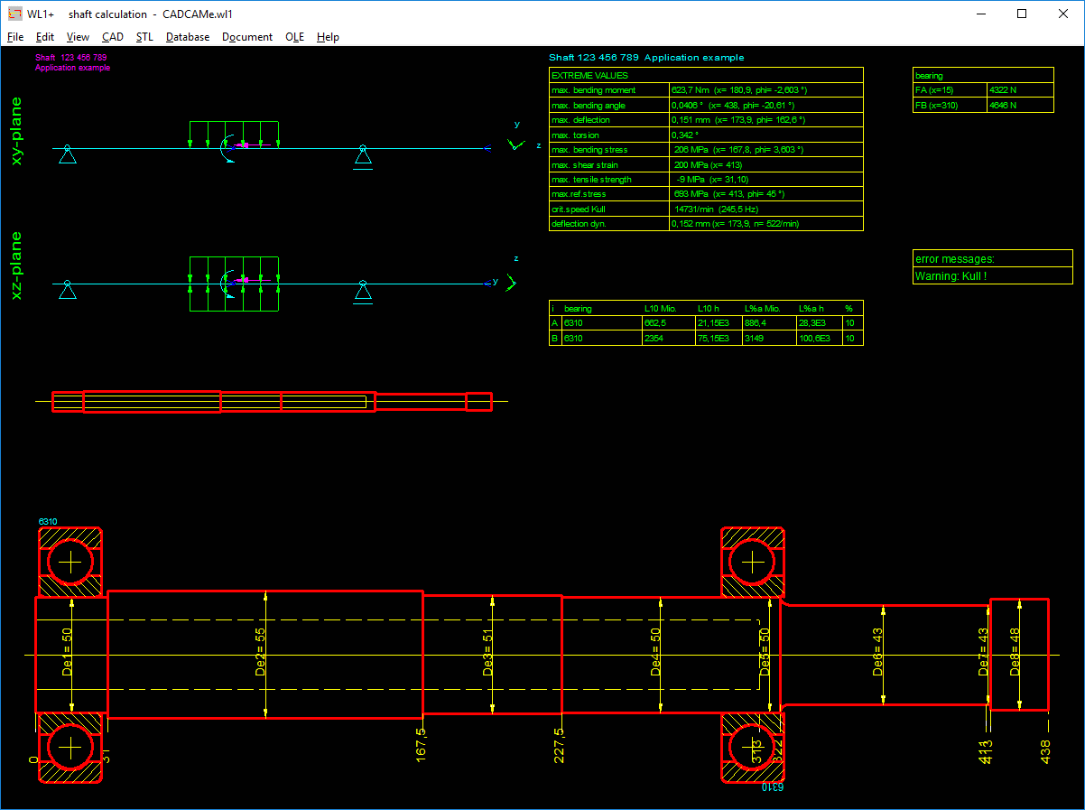 Calculation software